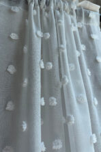 Ponponlu Linen Tül Perde - Görsel 2