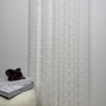 Ponponlu Linen Tül Perde